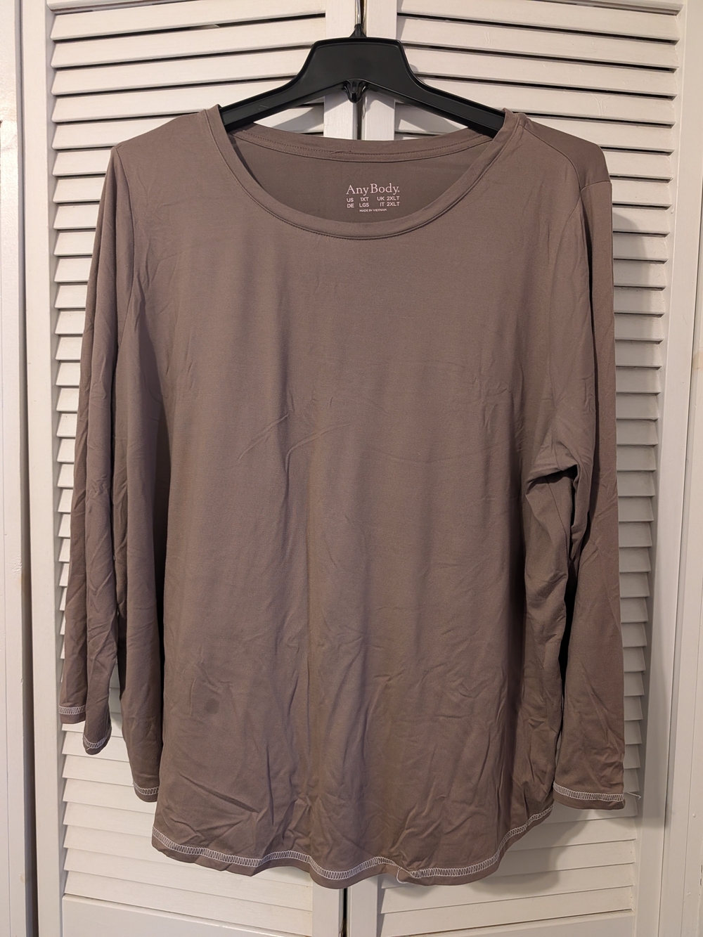 AnyBody Women's Pajamas Set - Taupe